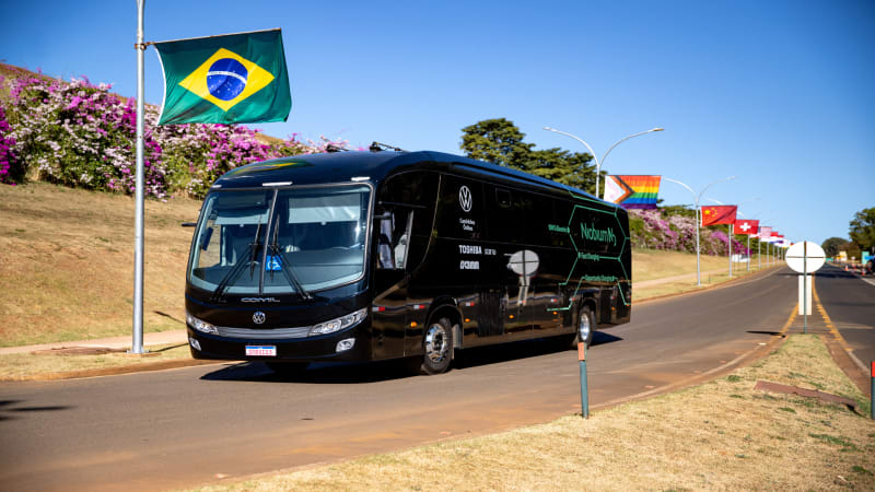 Brazilian mining company is testing ultra-fast charging niobium batteries in a VW bus